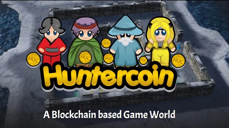 real-money-earning games-huntercoin